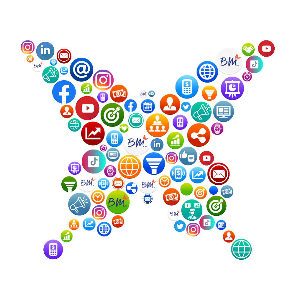 Butterfly-image-with-marketing-icons